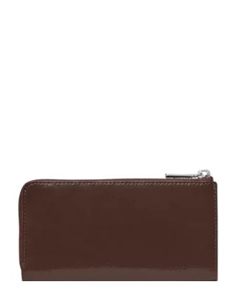 Kate Spade New York Shiny Leather Large Slim L-zip Wallet - Image 3