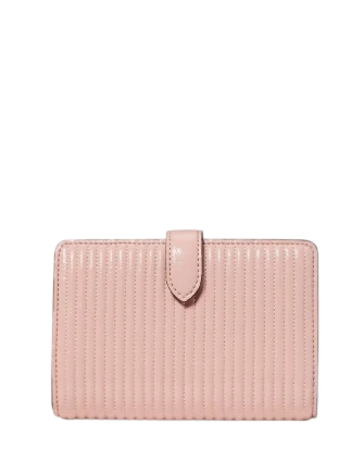 Kate Spade New York Shiny Quilted Medium Bifold Wallet - Image 2
