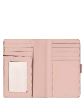 Kate Spade New York Shiny Quilted Medium Bifold Wallet - Image 3