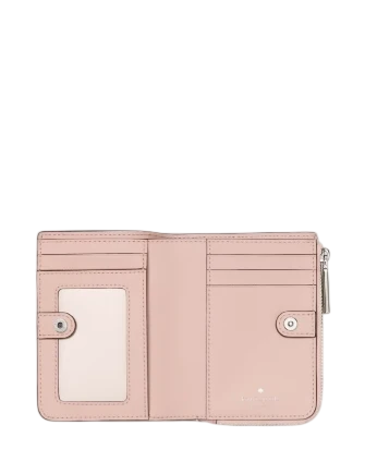 Kate Spade New York Shiny Quilted Small L-zip Wallet - Image 2