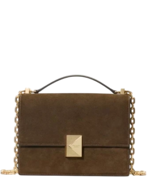 Kate Spade New York Deco Suede Chain Shoulder Bag