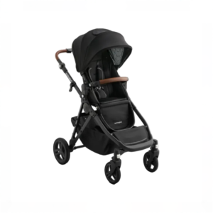 Mockingbird Single 3.0 Stroller, 2025, Silver with Penny Leather, Solid Black