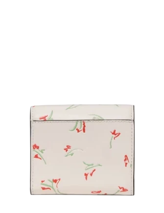 Kate Spade New York Deco Vibrant Buds Small Flap Wallet - Image 4