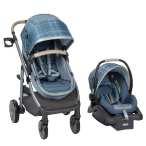 Monbebe Lynx 6-in-1 Modular Travel System, 2023, Plaid