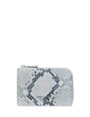 Kate Spade New York Snake Embossed Mini Zip Card Case