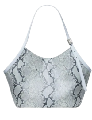 Kate Spade New York Spade Deco Snake Embossed Tulip Tote Bag
