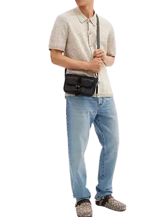 Coach Beck Slim Crossbody In Signature Canvas - Image 4
