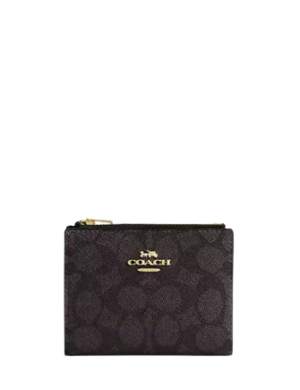 Coach Bifold Wallet In Signature Canvas