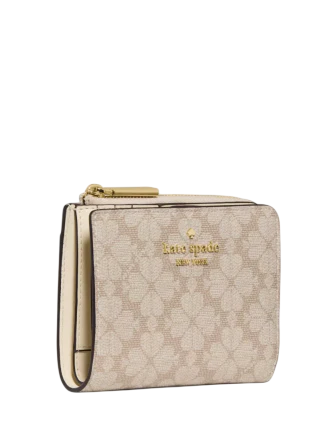 Kate Spade New York Spade Flower Small L-zip Wallet - Image 3