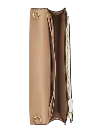 Coach Boxed Anna Foldover Clutch Crossbody Bag And Card Case Set With Star Print - Image 3