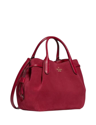 Kate Spade New York Dumpling Suede Satchel Bag - Image 2