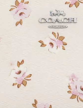 Coach Boxed Long Zip Around Wallet With Floral Print - Image 4