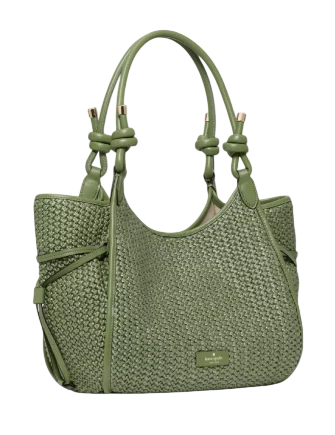 Kate Spade New York Stash Straw Carryall Bag - Image 3