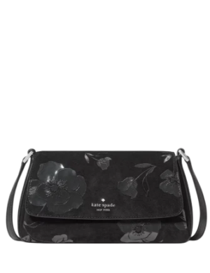 Kate Spade New York Sutton Floral Suede Mini Crossbody Bag
