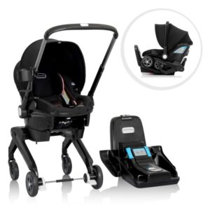Evenflo Shyft Dual Ride Infant Car Seat Stroller Combo, Ayer, 2024, Original Model