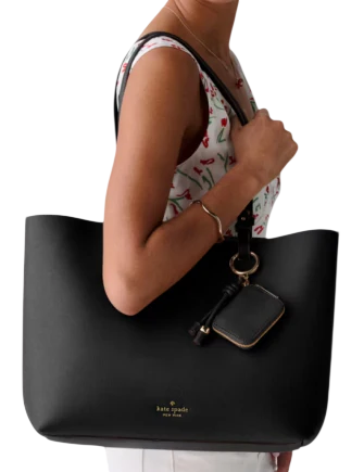 Kate Spade New York Tessa Tote Bag With Charm - Image 4