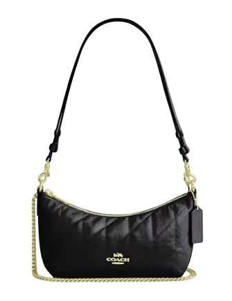 Coach Caitlin Shoulder Bag With Quilting