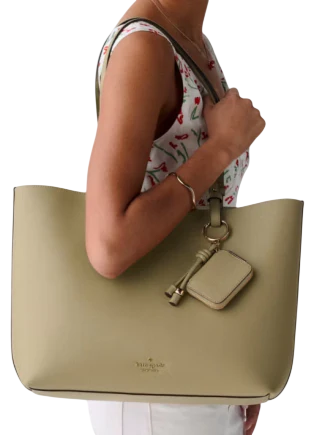 Kate Spade New York Tessa Tote Bag With Charm - Image 3