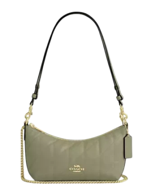 Coach Caitlin Shoulder Bag With Quilting