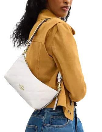 Coach Caitlin Shoulder Bag With Quilting And Charm - Image 3