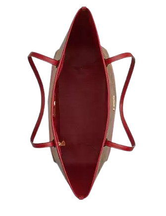 Coach City Tote Bag In Signature Canvas With Stripe - Image 2