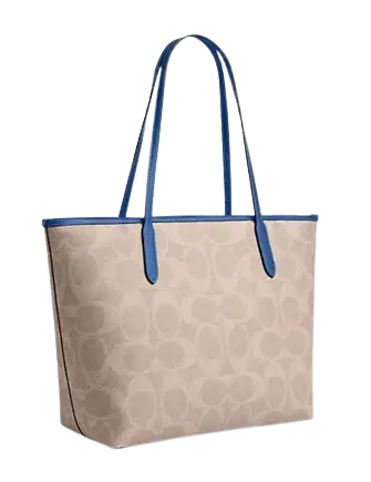 Coach City Tote Bag With Coach Graphic - Image 3