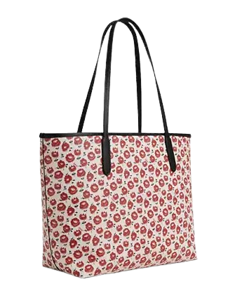 Coach City Tote Bag With Floral Print - Image 3