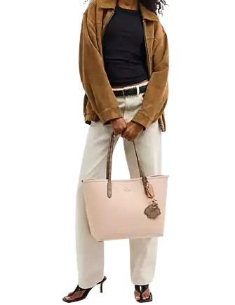 Coach City Tote Bag With Shell Charm - Image 4
