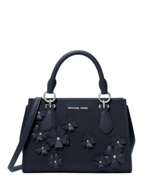 Michael Michael Kors Marilyn Small Floral Embellished Satchel