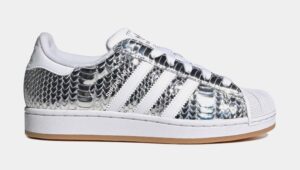 Superstar II Chrome Womens Lifestyle Shoes (Silver Metallic/White/Grey)