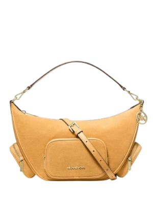 Michael Michael Kors Merritt Medium Suede Convertible Shoulder Bag