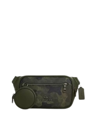 Coach Elias Belt Bag In Signature Camo Print