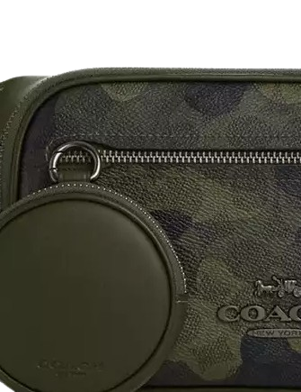 Coach Elias Belt Bag In Signature Camo Print - Image 2