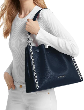 Michael Michael Kors Mina Large Chain Shoulder Bag - Image 3
