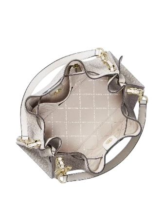 Michael Michael Kors Mina Large Signature Logo Chain Shoulder Bag - Image 3