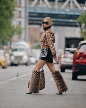 ICON BOOT & KENZI FAUX FUR BAG BUNDLE