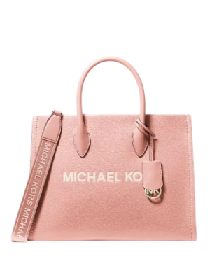 Michael Michael Kors Mirella Medium Pebbled Leather Tote Bag
