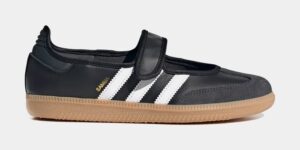 Samba Jane Womens Lifestyle Shoes (Cloud White/Carbon/Core Black)