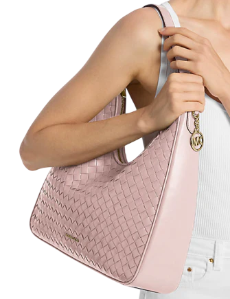 Michael Michael Kors Nayla Medium Woven Shoulder Bag - Image 3