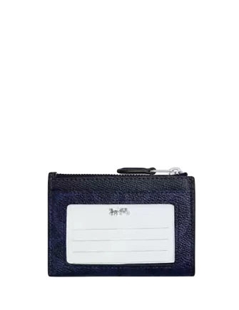 Coach Mini Skinny Id Case In Signature Canvas - Image 2