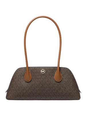Michael Michael Kors Petra Medium Signature Logo Shoulder Bag