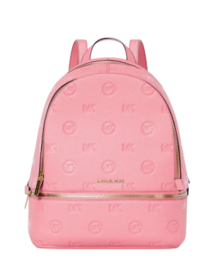Michael Michael Kors Rhea Medium Logo Debossed Backpack