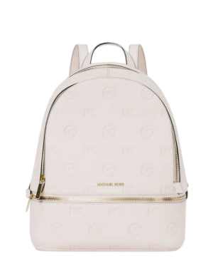 Michael Michael Kors Rhea Medium Logo Debossed Backpack