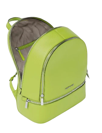 Michael Michael Kors Rhea Medium Pebbled Leather Backpack - Image 2