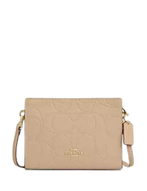 Coach Slim Crossbody Bag In Signature Leather