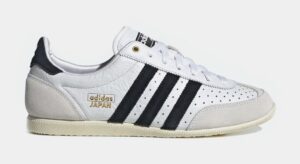 Japan Womens Lifestyle Shoes (Cloud White/Core Black/Gold Metallic)