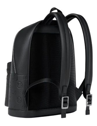 Michael Michael Kors Cooper Medium Logo Debossed Dome Backpack - Image 3