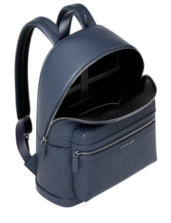 Michael Michael Kors Cooper Medium Logo Debossed Dome Backpack - Image 2