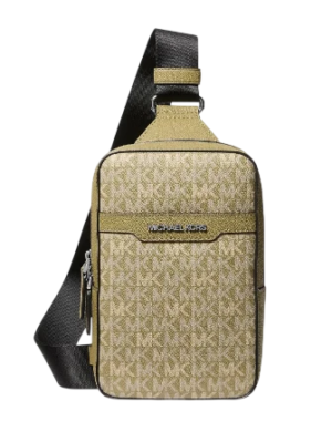 Michael Michael Kors Cooper Medium Signature Logo Sling Bag
