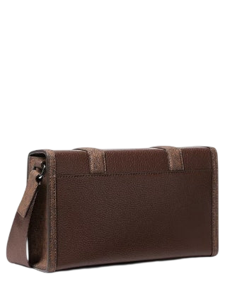 Michael Michael Kors Cooper Pebbled Leather and Signature Logo Trunk Crossbody Bag - Image 2